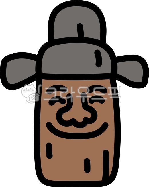 정승,한국정승,정승그림,정승일러스트,조각상