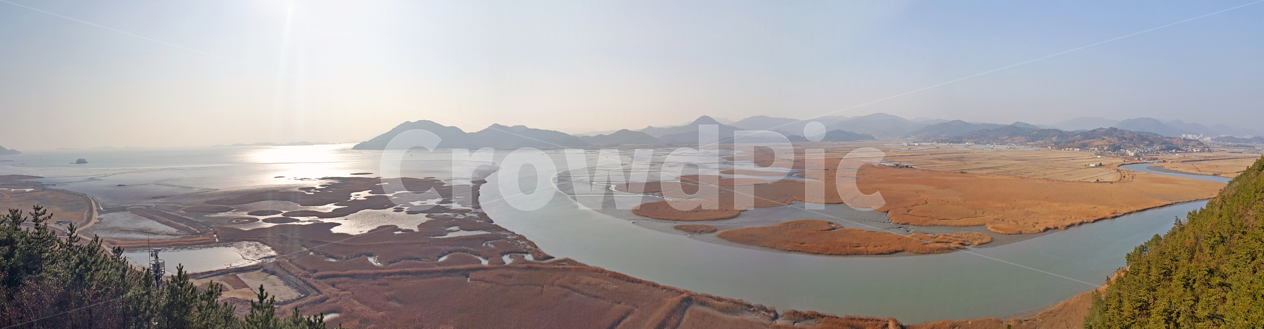 파노라마,배경,풍경,갈대,강,늪,뻘,자연,풍경,nature,landscape,outdoors,옥외,scenery,경치,panoramic,land,땅,soil,흙