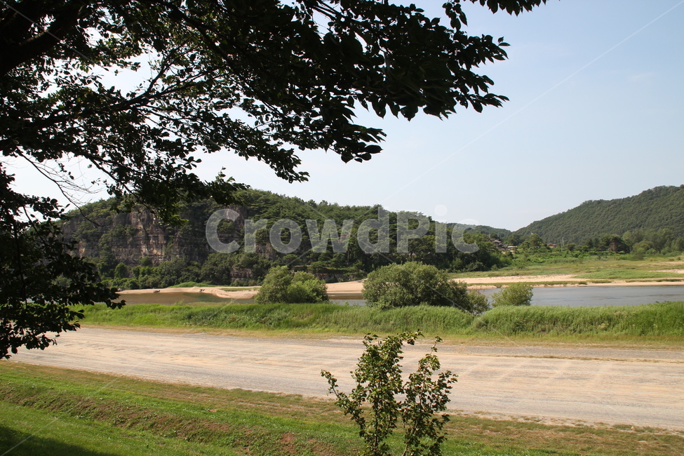하회마을,낙동강,강가,전통,안동,한국,자연,풍경,nature,landscape,tree,나무,plant,식물,outdoors,옥외