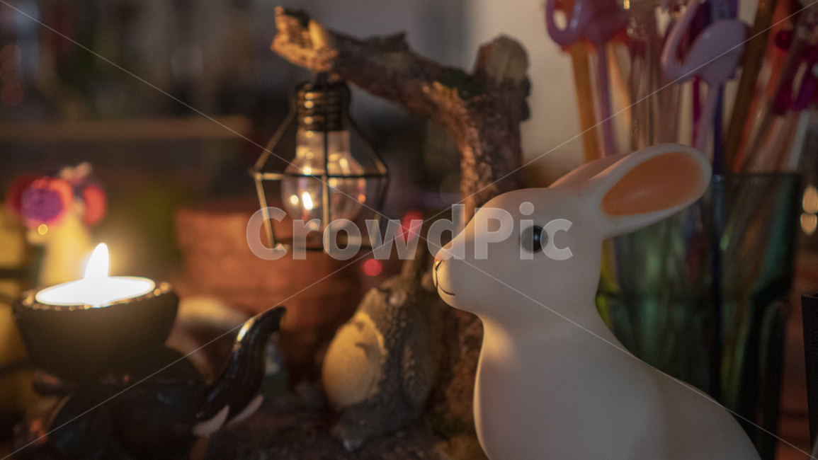 캔들,토끼,인테리어,바인테리어,카페,양초,candle,인테리어,실내디자인,interior design