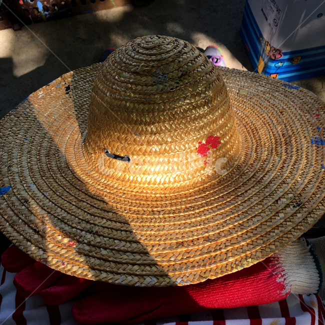 모자,밀짚모자,빛,그림자,물감,아트,페인트,사물,물건,오브젝트,thing,object,matter