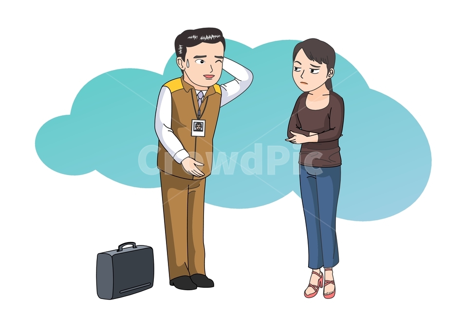 일러스트,벡터,이미지,핸드드로잉,드로잉,아트,만화,클립아트,그래픽,디자인,상황,상황그림,상업미술,일러스트레이션,직원교육,교육,삽화,캐릭터,상황컷,서비스,고객응대,사람,남자,여자,서비스기사,as기사,주부,아줌마,as센터,불친절,수리비,청구,고객만족,만족,남녀,방문,시추에이션,동작,행동,방문상담,방문기사,as,가방,상담,요구,요청,수리,실망,팔짱,불만족,째려봄,진상,진상고객,죄송함,미안함,사과,식은땀,공손,그래픽,일러스트레이션,graphic,illustration