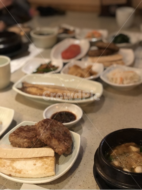 한식,떡갈비,두부,두부김치,된장찌개,한정식,한국음식