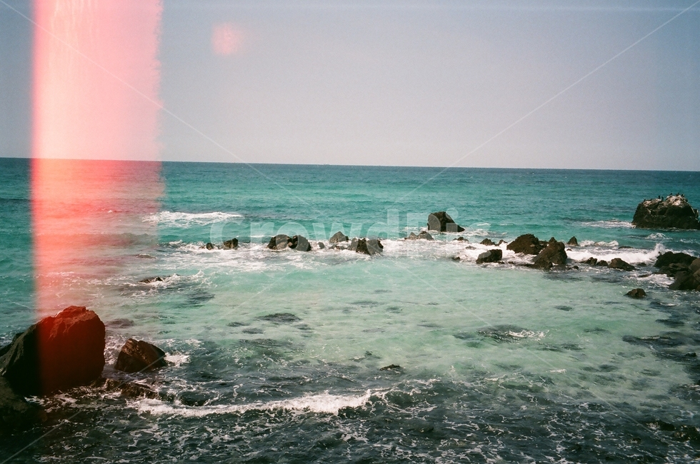 제주도,필름카메라,바다,파도,수평선,자연,풍경,nature,landscape,한국자연풍경,한국자연경관,korea nature landscape,제주도,jeju,jeju island,ocean,대양,water,물,sea,outdoors,옥외,promontory,곶