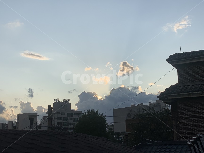 하늘,빛내림,연남동,서울,구름,자연,nature,weather,날씨,옥외,outdoors