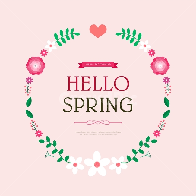 꽃,잎,식물,봄,팝업,이벤트,쇼핑,프레임,봄,계절,spring,season,그래픽,일러스트레이션,graphic,illustration