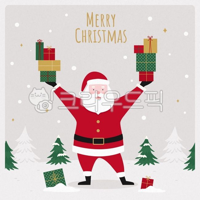 Merry Christmas,Christmas,Santa,Santa Claus,Winter,Christmas gift,Gift,Christmas red,Snow,Tree,Decoration,Christmas decoration,Christmas card,Christmas illustration,Illustration,Happy Christmas,Happy New Year,Christmas thank you card,Eve