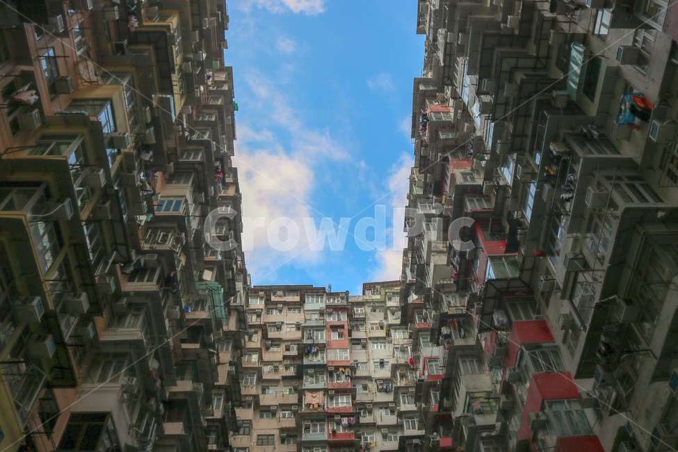 홍콩,빌딩,하늘,구름,익청빌딩,건축물,건물외관,exterior,building,structure,architecture,construction