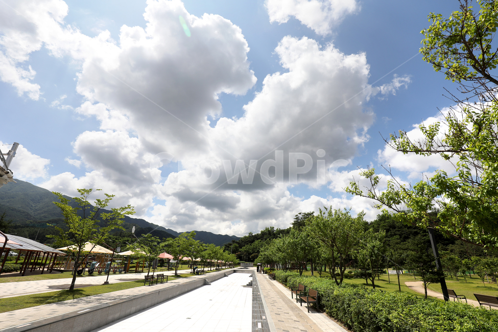 공원,하늘,구름,여름풍경,여름,자연,풍경,nature,landscape,outdoors,옥외,road,도로,weather,날씨