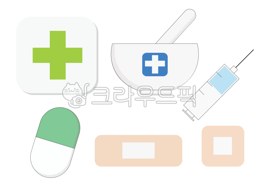 hospital play,medical,disease,Medical treatment,therapy,Daeil Band,adhesive plaster,pill,syringe,approximately,pharmacy,band,hospital