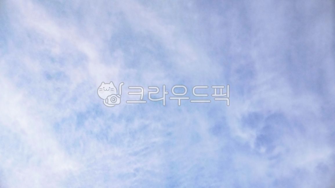 하늘, 푸른하늘, 새털구름, 배경, 비행기, 사진,이미지,일러스트,캘리그라피 - 오팔의 포토 작업실작가
