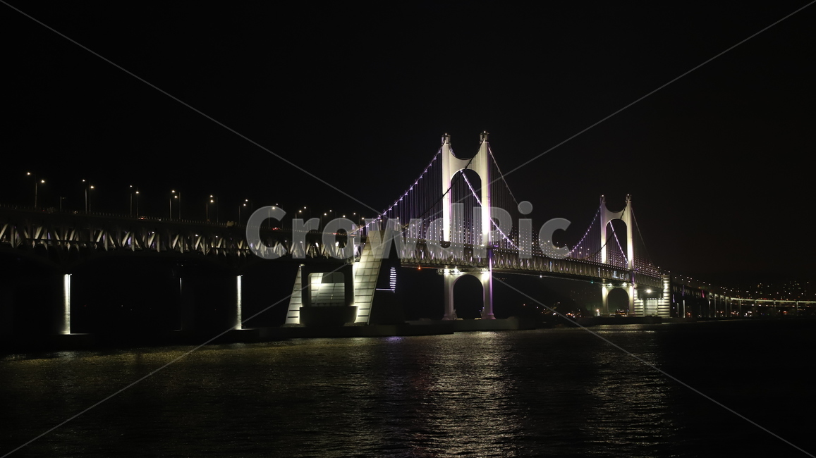 부산,다리,건물,바다,해변,풍경,야경,배경