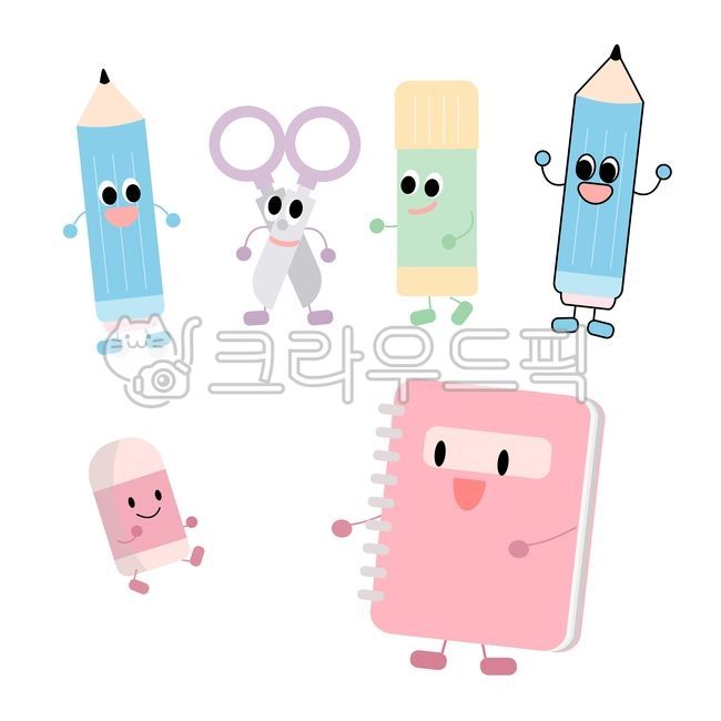 학용품,학용품캐릭터,파스텔색상,귀여운학용품,어린이학용품,학생,학교,준비물