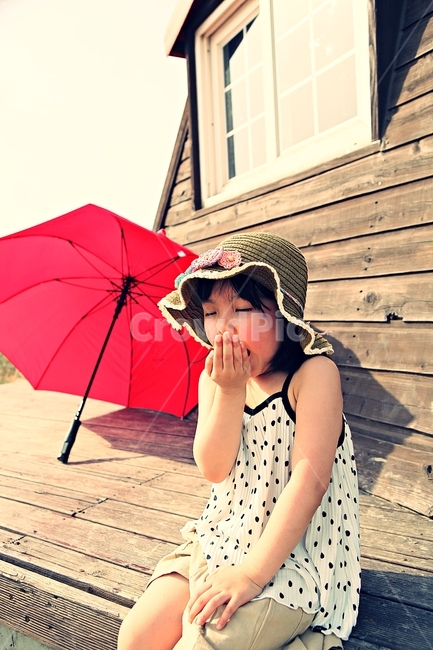 여자아이,아이,6세여아,사람,어린이,풍경,자연,배경