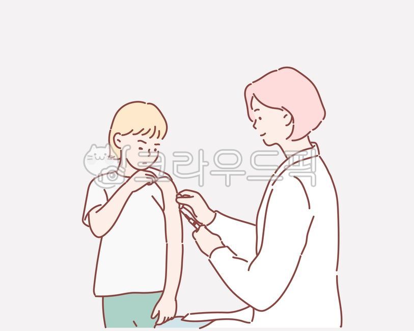 hospital,medical,pediatrics,child,nurse,doctor,healthcare,examination,treatment,vaccination,syringe,woman,girl,professor,illustration,face,expression,people,illustration,pain,endure