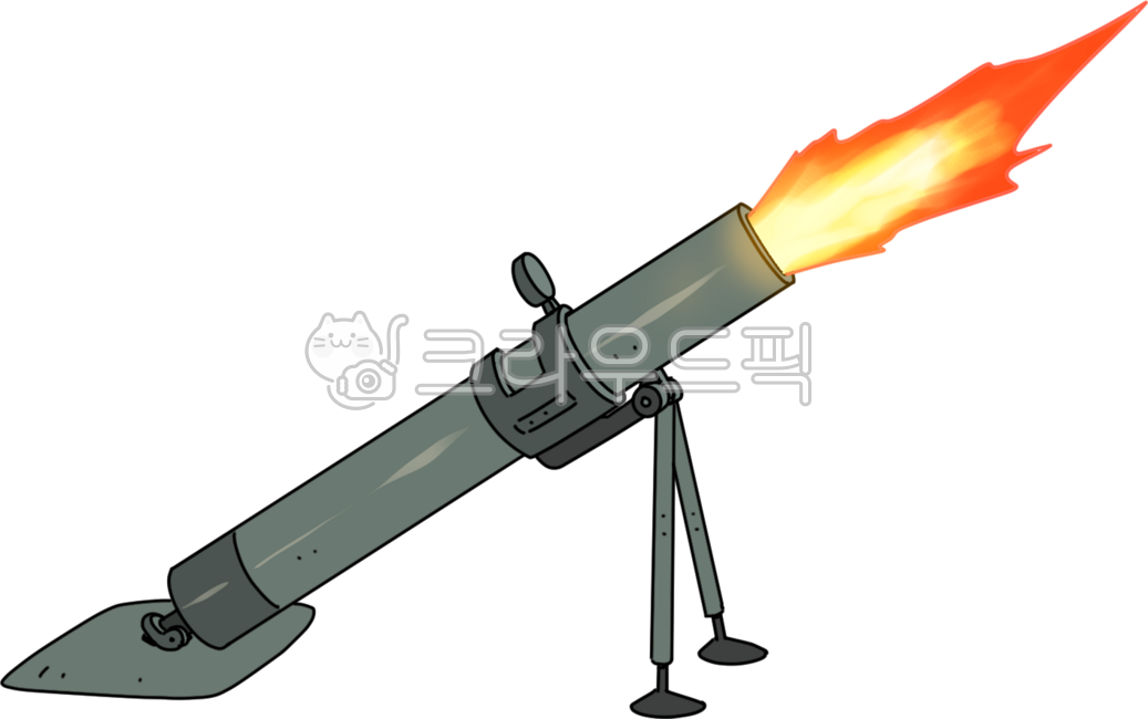 박격포, 전쟁, 밀리터리, 무기, 포격, 사진,이미지,일러스트,캘리그라피 - 월붓작가