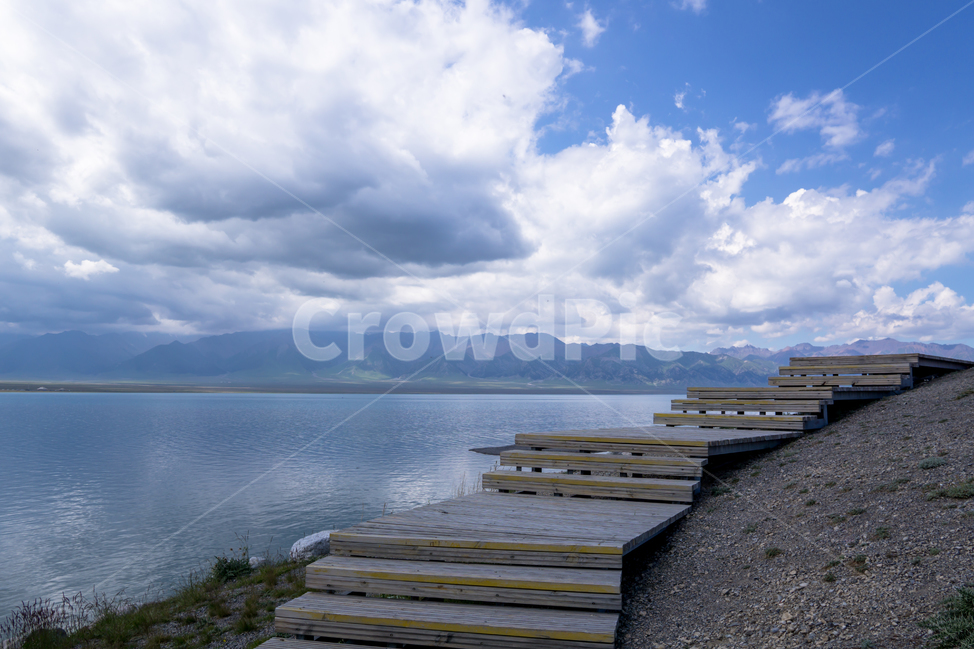 하늘,구름,먹구름,호수,계단,자연,풍경,nature,landscape,water,물,waterfront,워터 프론트,pier,교각,port,포트
