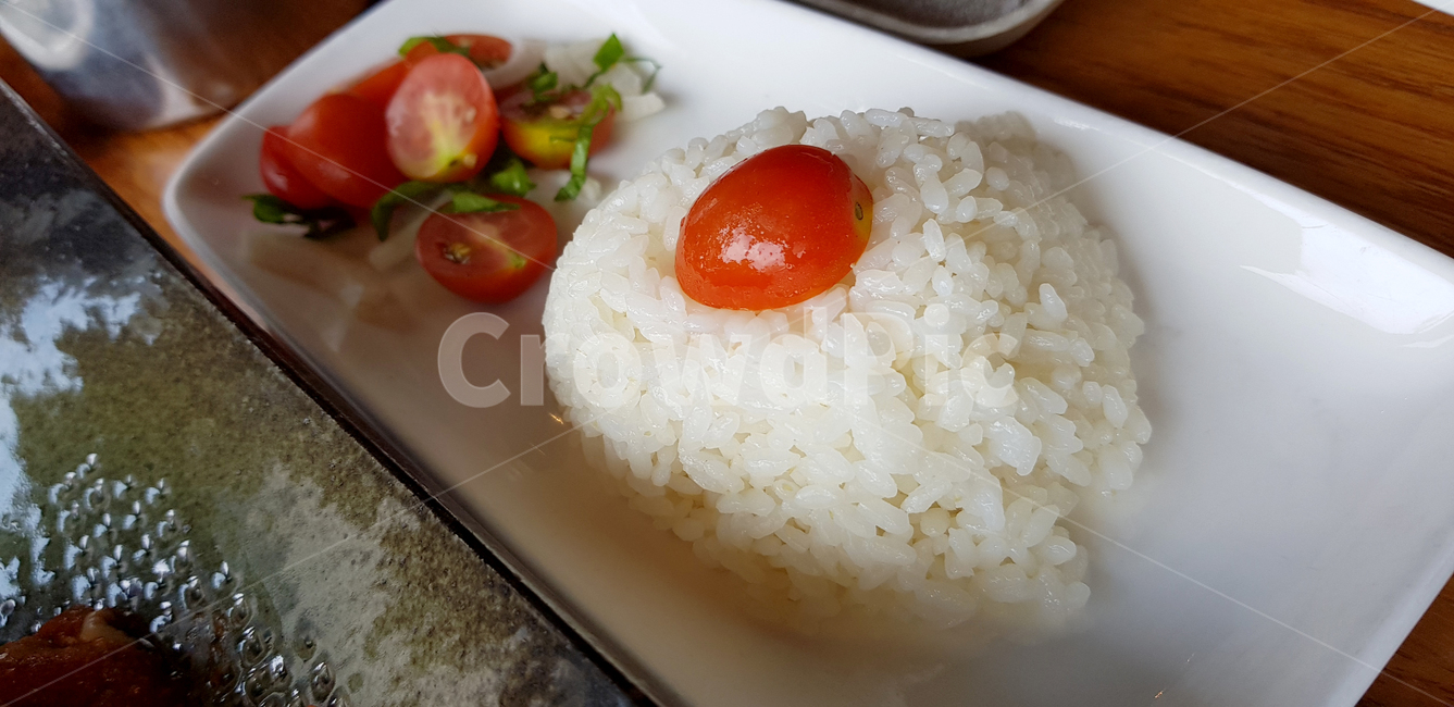 밥,food,식사,rice,방물토마토,공기밥