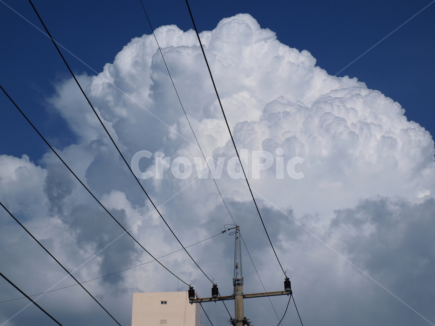 구름,하늘,자연,푸르다,푸른,자연,풍경,nature,landscape,outdoors,옥외,weather,날씨,utility pole,전신주