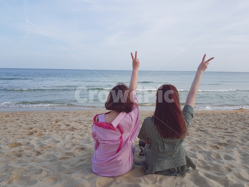 여름,바다,해운대,여행,바닷가,모레사장,해변,바다,beach,sea,사람,인물,인간,human,person,여성,여자,woman,female,lady