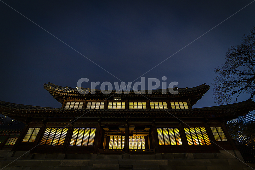 ,night view,exterior,koreanculture,scenery,deoksugung,roof tile,building exterior,building,nightscape,construction,touristattraction,landmark,Korea,architecture,luxurious,Seoul night view,koreantraditional,night,Seoul scenery,Korean culture,feeling,struct