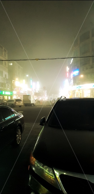 미세먼지,스모크,한국,초미세먼지,안개,야경,밤,풍경,nightscape,night,landscape,교통,교통수단,traffic,transportation