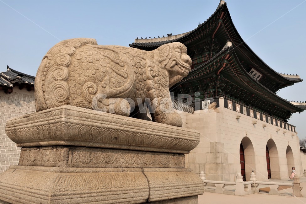 광화문,경복궁,해치,해태,문화재,전통,문화,고궁,관광지,건축물,한국전통,한국문화,korean traditional,korean culture,랜드마크,landmark,tourist attraction,한국랜드마크,한국관광지,한국명소,korea landmark,korea tourist attraction,건축물,건물외관,exterior,building,structure,architecture,construction
