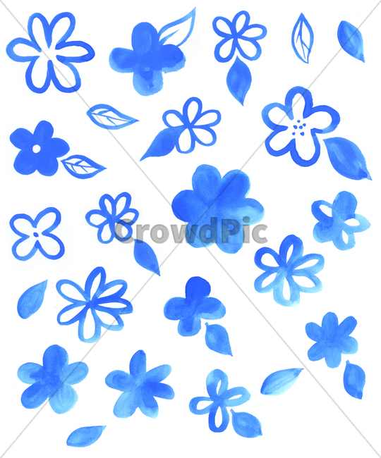 손그림,물감그림,봄,spring,springtime,handdrawing,watercolor,꽃,flower,bloom,blossom,나뭇잎,leaf,foliage,umbrage