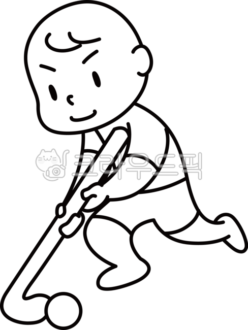 하키,hockey,올림픽,파리올림픽,하계올림픽,olympic,종목,스포츠,sports,경기,픽토그램,pictogram,일러스트,illust,design,디자인소스,운동선수,운동,선수,coloringbook,색칠공부,컬러링북