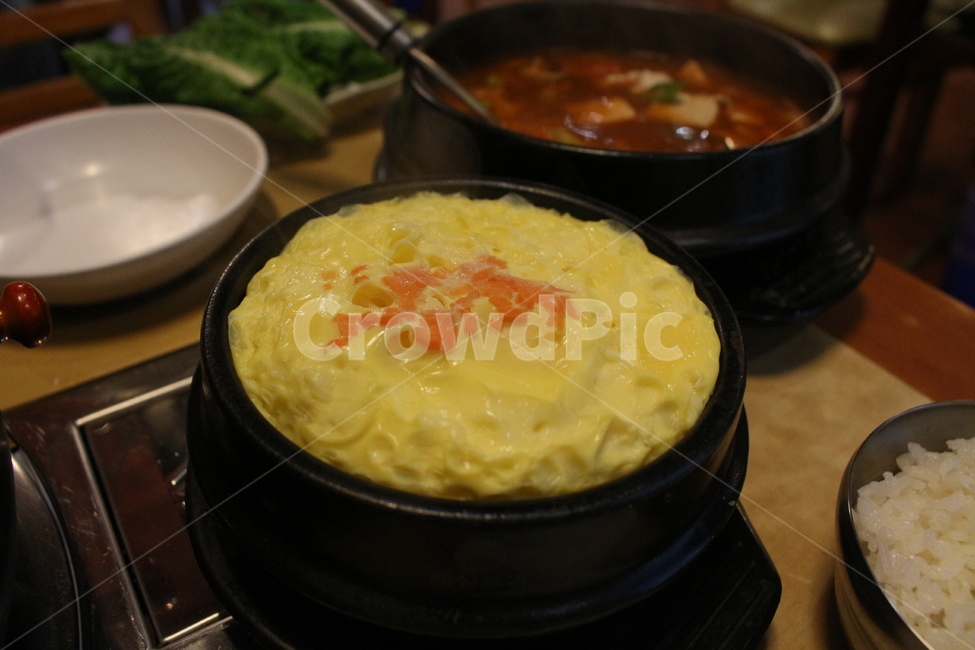 계란찜,한식,뚝배기,밑반찬,식사