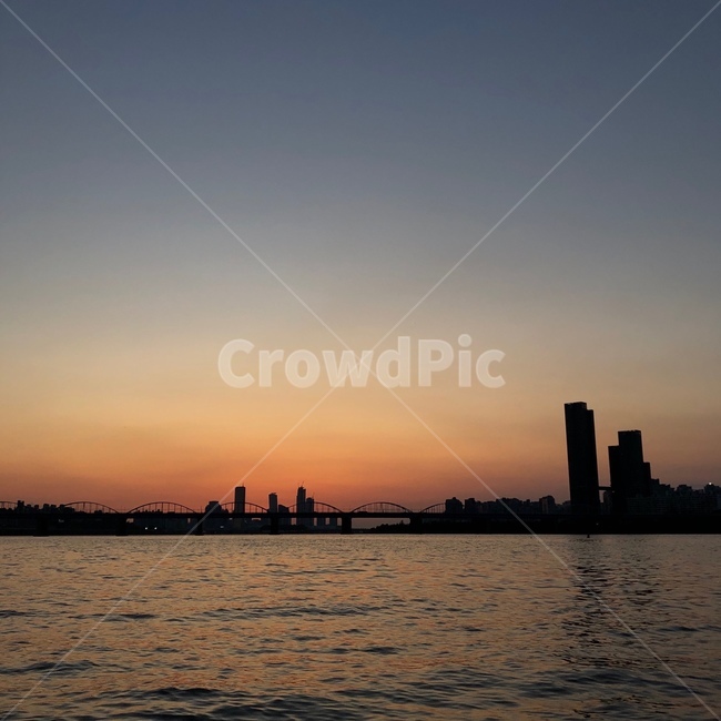 한강,서울,seoul,노을,sunset