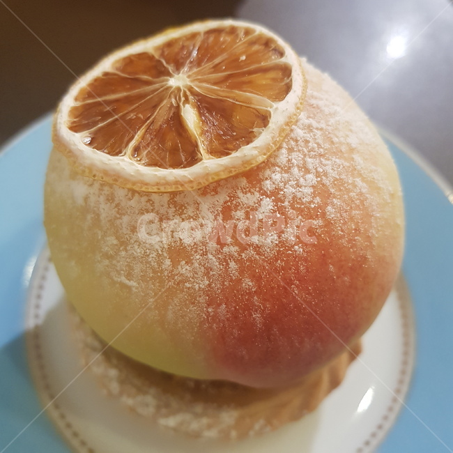 음식,디저트,복숭아타르트,타르트,과일