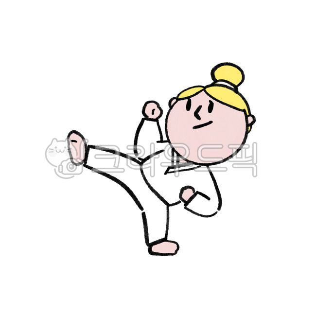 파리올림픽,2024올림픽,올림픽종목,올림픽경기,올림픽,캐릭터일러스트,운동일러스트,캐릭터,일러스트,아이콘,국가대표,여자,여자선수,여자국가대표,운동선수,태권도,태권도복,여자태권도선수,여자운동선수,체육대회,운동회,kicking,발로차기,person,사람