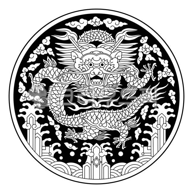 용문양,곤룡포,곤룡포문양,곤룡포무늬,용그림,용일러스트,전통문양,전통무늬,한국전통문양,한국전통무늬,한국전통,한국,전통,문양,무늬,용,오조룡,일러스트,korea,traditional,pattern,dragon,illustration