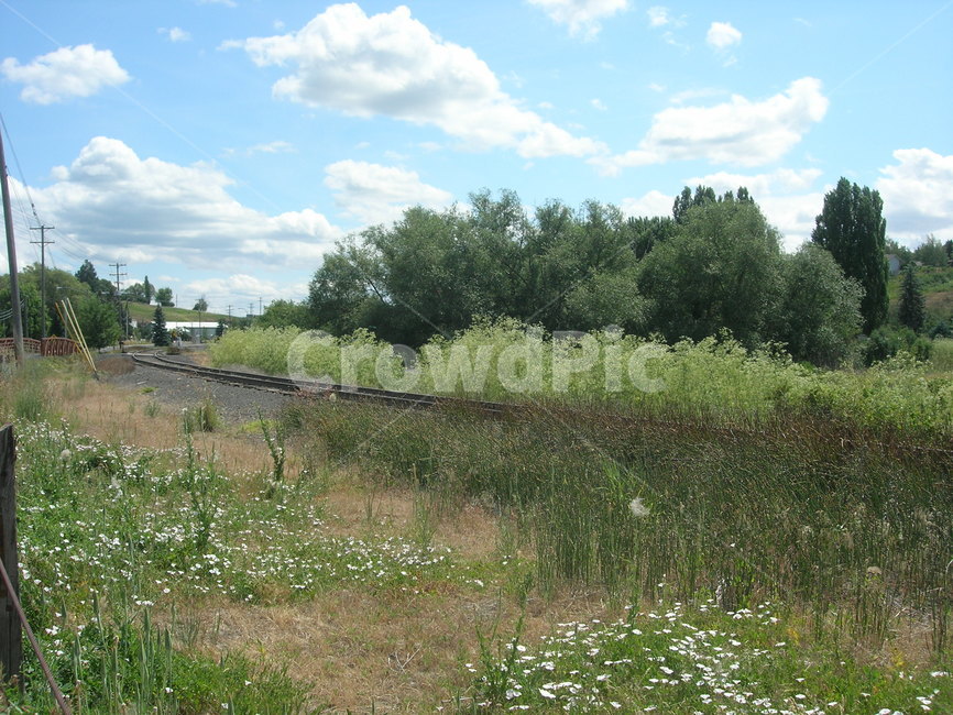 nature,자연,field,옥외,outdoors,기찻길,railway,railroad,landscape