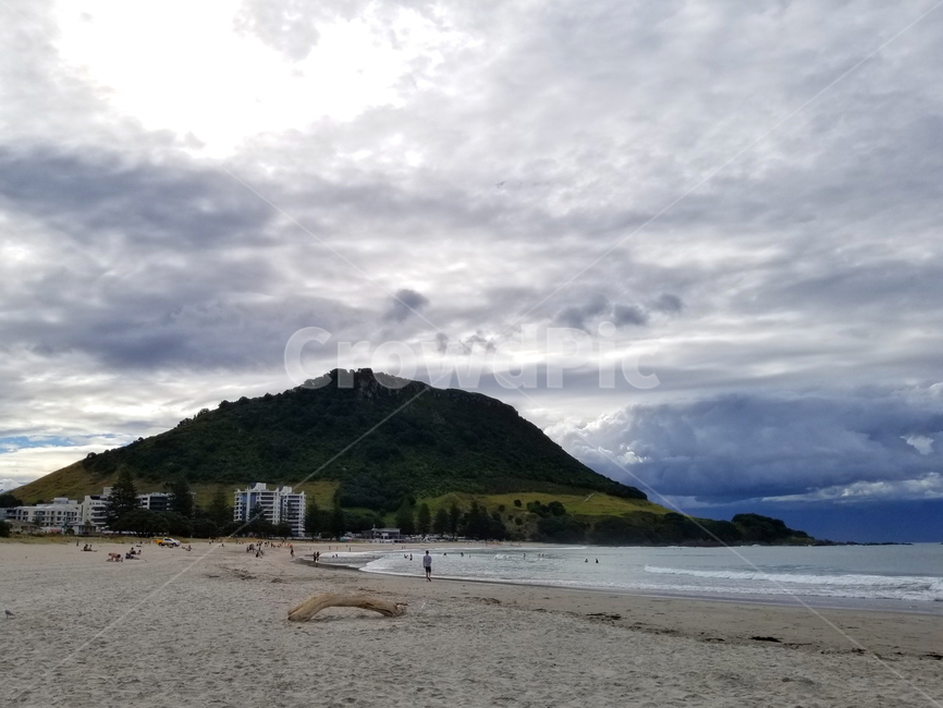 바닷가,바다,타우랑가,마운트,마운트망가누이