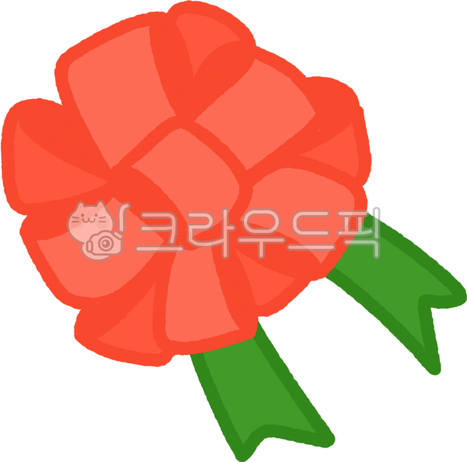 Carnation,Teacher's Day,Parents' Day,Flower,Brooch,Wrapping,Decoration,Pink,Red,Green,Heart,Gift