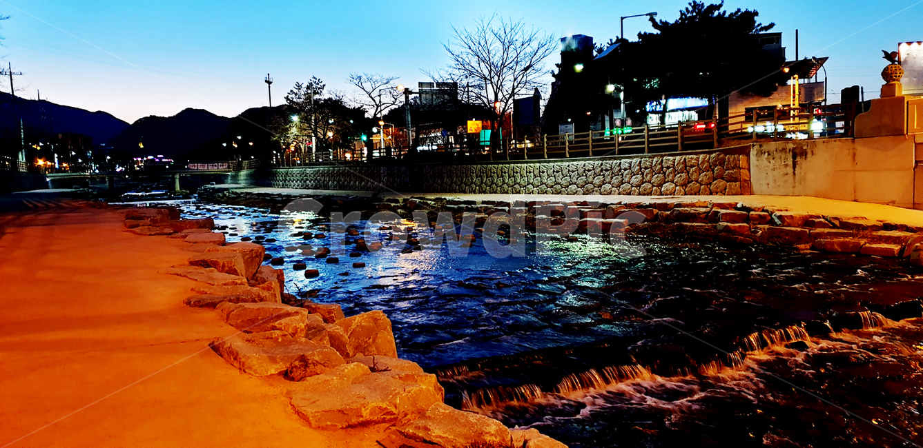 저녁,하늘,강가,도심속,산책로,자연,풍경,nature,landscape,야경,밤,nightscape,night