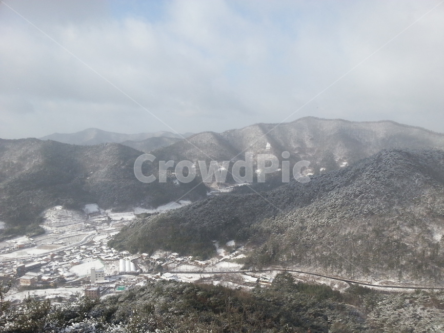 등산,정상,일출,일몰,금성산