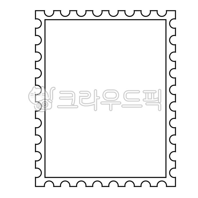 우표,테두리,프레임,라인,선,우표일러스트,편지