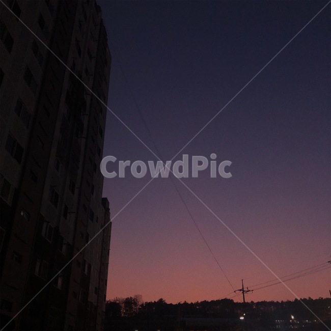 하늘,노을,저녁하늘,sky,sunset