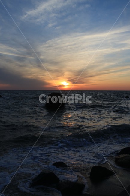 하늘,자연,바다,구름,석양,해,sunset,노을,자연경관,을왕리,파도,햇빛,자연,풍경,nature,landscape
