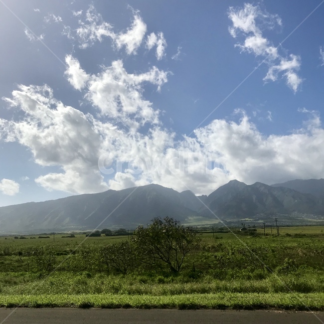 하와이,자연,하늘,구름,산,싱그러움,여름,맑음,hawaii,nature,sky,cloud,mountain