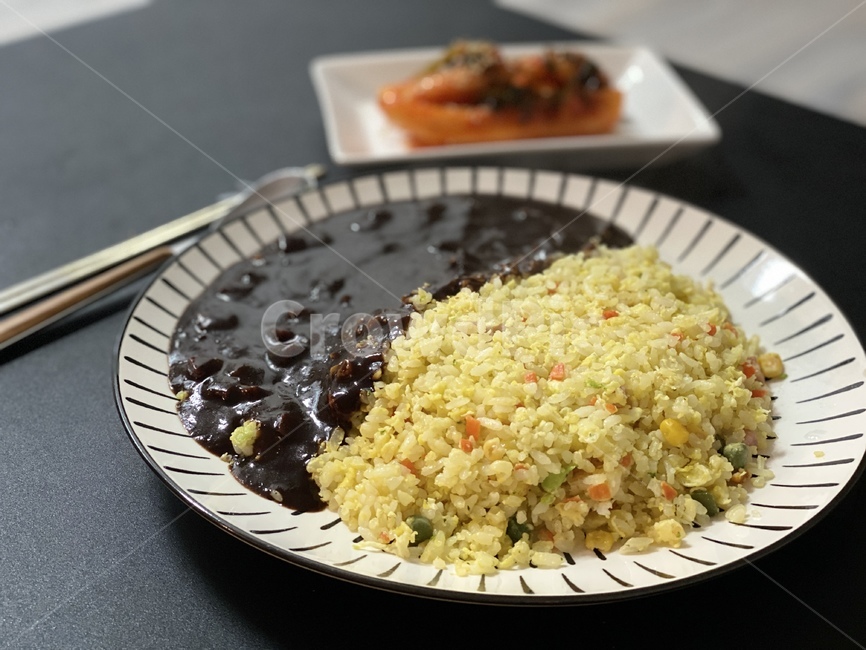볶음밥,음식,짜장밥,food,짜장