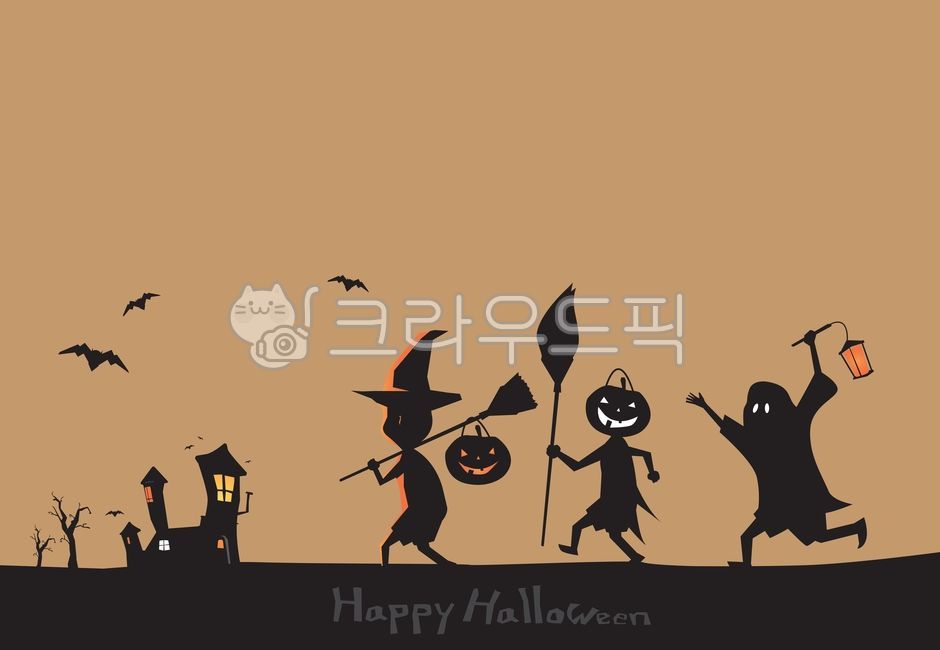 Halloween Day,Postcard,halloween,character,ghost,bat,design,drawing,graphic,broomstick,festival,Ghost,background,halloween party,illustration,autumn,Halloween,pumpkin,party,card