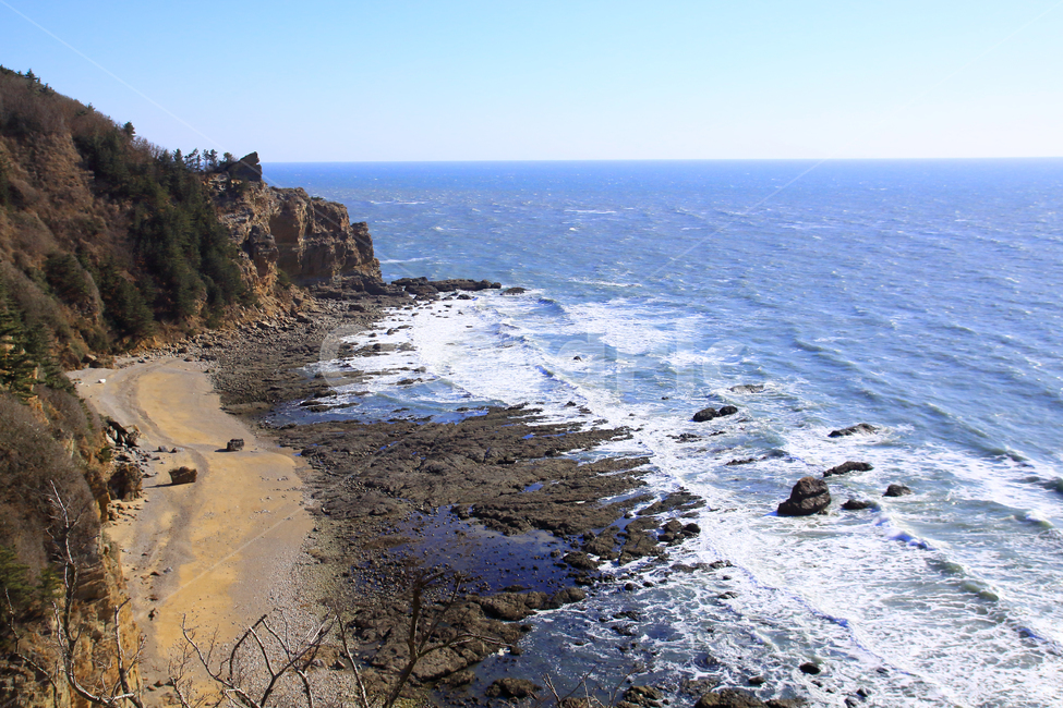 해안,보존된,야생,바다,파도,자연,비치,갯바위,바위해안,자연,풍경,nature,landscape,promontory,곶