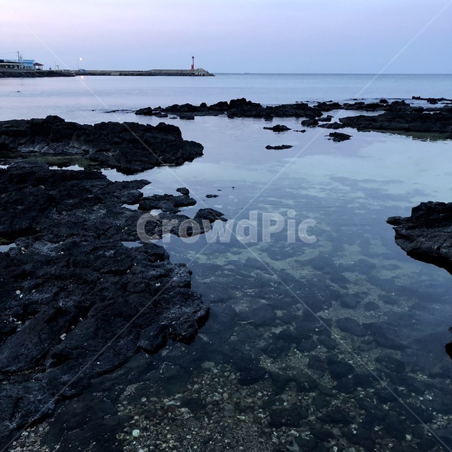 제주도,바다,풍경,자연,검은돌바다
