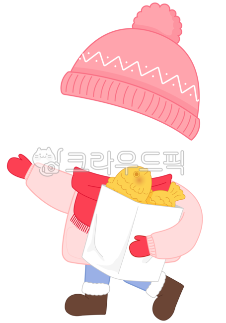snack illustration,mittens,dressed in winter,winter face synthesis,face synthesis design,infant,character,fall food,Korean snack,season,hat,costume,street snack,bungeoppang,kindergarten face synthesis,bakery,daycare pattern,png,delicious,transparent backg