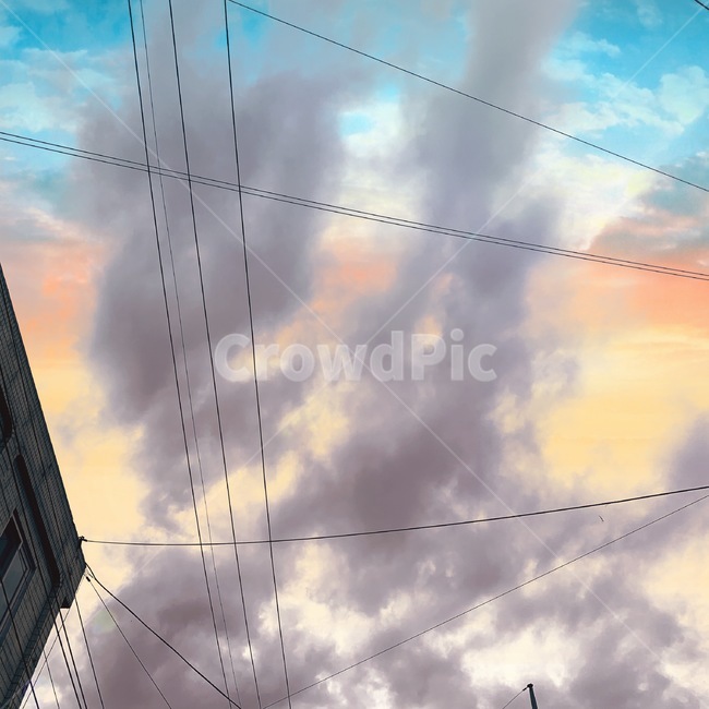 하늘,노을,구름,sky,감성