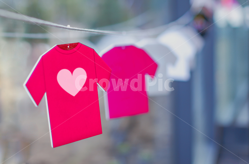 장식,옷걸이,만국기,티셔츠,빨래,옷,하트,사랑,마음,decoration,hanger,flags,tshirt,washing,clothes,love,hearts